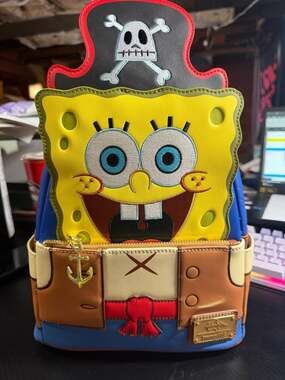Loungefly Nickelodeon SpongeBob SquarePants Pirate Mini Backpack